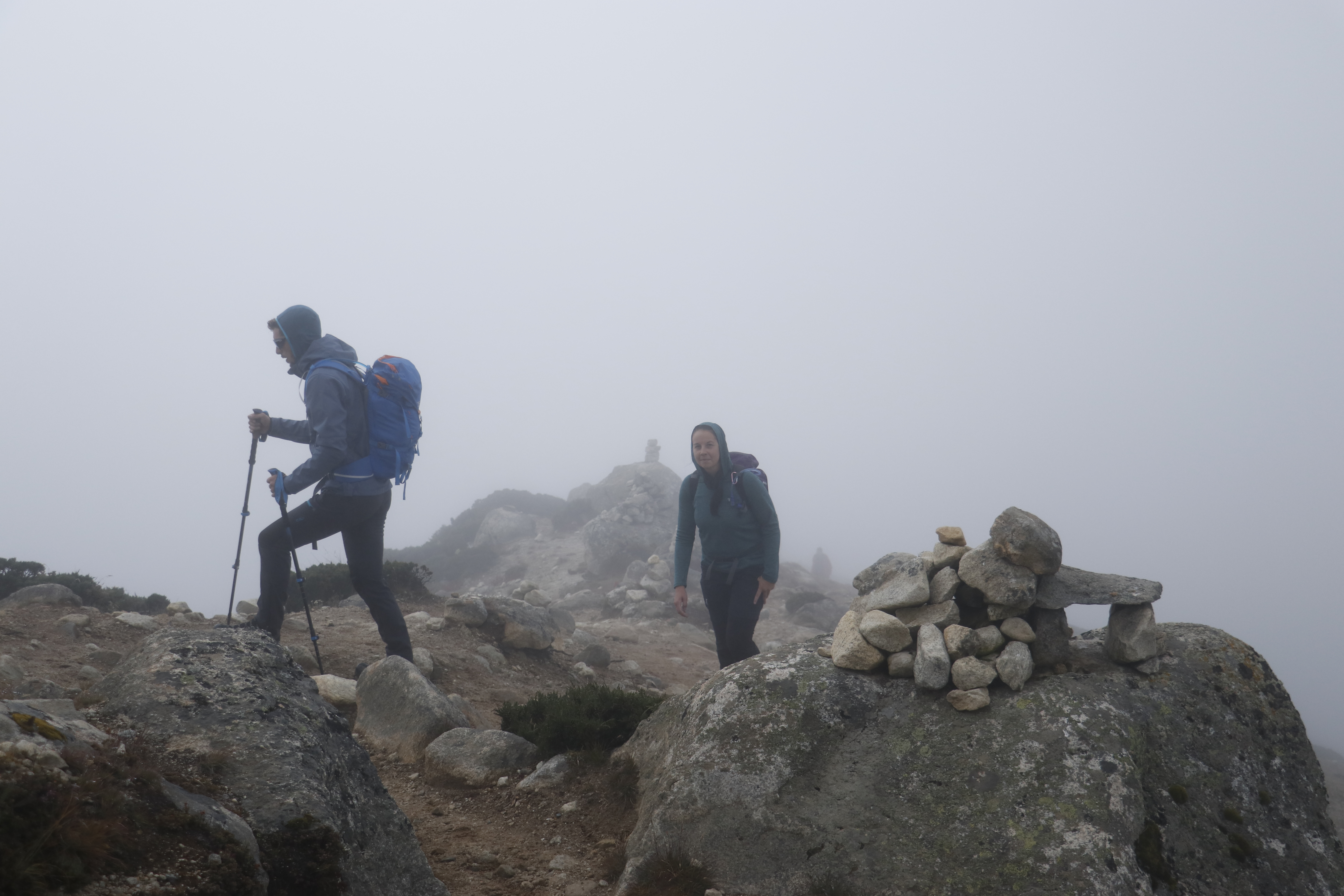 Hiking During Fogg